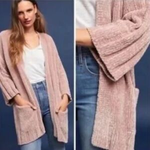 Moth "Lily Chenille Cardigan"